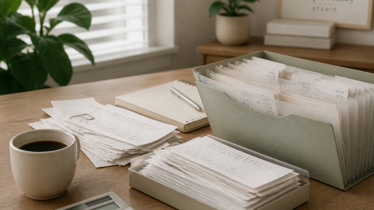 How to Organize Paper Receipts for Tax Season 2026