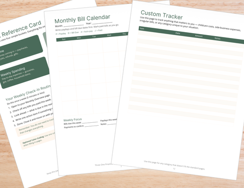 Money & Bills Organizer